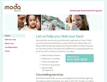 Tablet Screenshot of modaeap.com